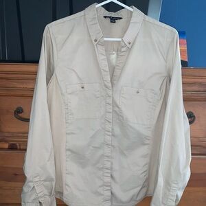 Large work shirt for women